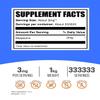BulkSupplements.com Melatonin Powder - Pure Melatonin, Sleep Aid for Adults - Vegan & Gluten Free, 3mg per Serving, 1kg (2.2 lbs) (Pack of 1) view 2