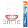 Practicon Brush Floss & Smile 7-3/4" x 9" Dental Giveaway Bag, Dental Hygiene Patient Care Goodie Bag, Dentist Office Plastic Gift Bags, 100 Pack view 3