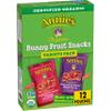 Annie's Homegrown Organic Bunny Fruit Snacks, Variety Pack, 12 Pouches, 9.6 oz Box view 1