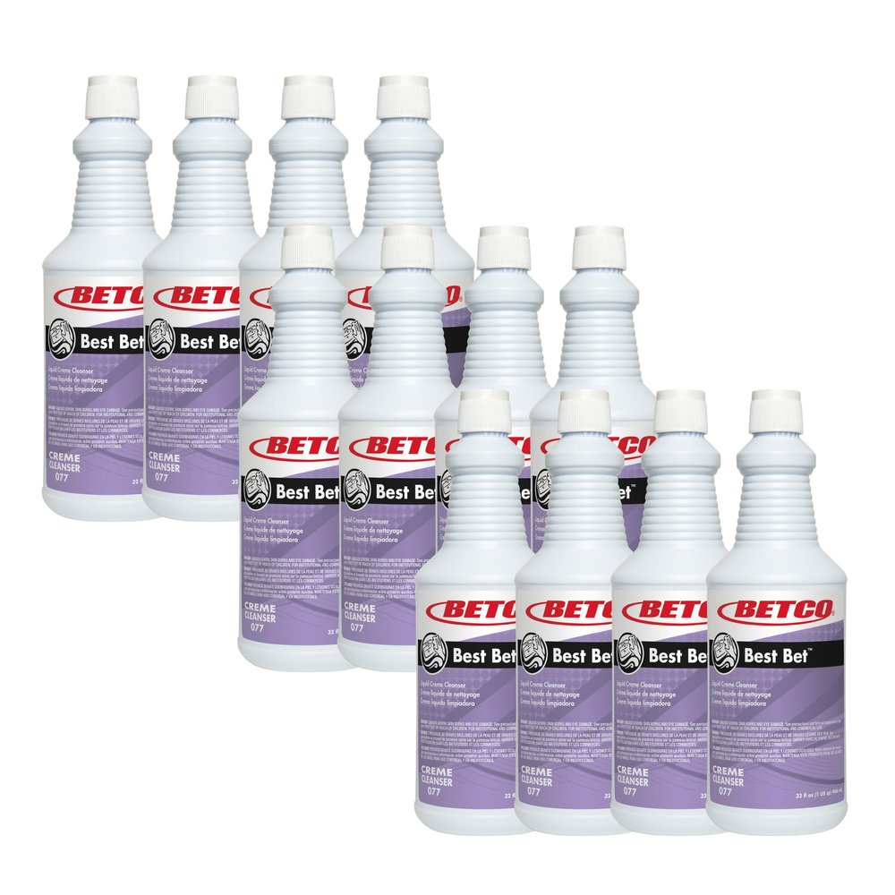 Betco Best Bet. Liquid Abrasive Crme Cleanser 32 oz. (Case of 12)