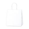 Heiko Handbag, Paper Bags, 25CB 26-18, White, 10.2 x 7.1 x 11.2 inches (26 x 18 x 28.5 cm), 50 Sheets view 1