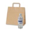 (Shimojima) Heiko H25CB E Paper Bags, Flat Handles, Unbleached, Craft, 10.2 x 6.3 x 10.2 inches (26 x 16 x 26 cm), 50 Sheets view 2