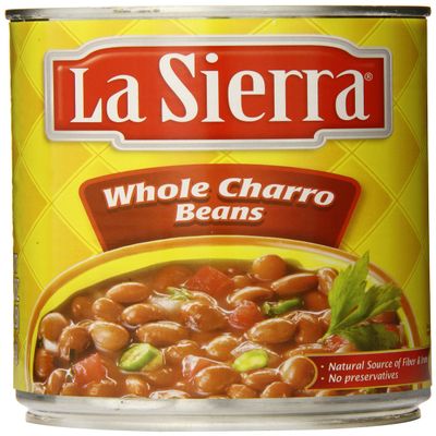La Sierra Charro Beans, Whole, 19.5 Ounce (Pack of 12)