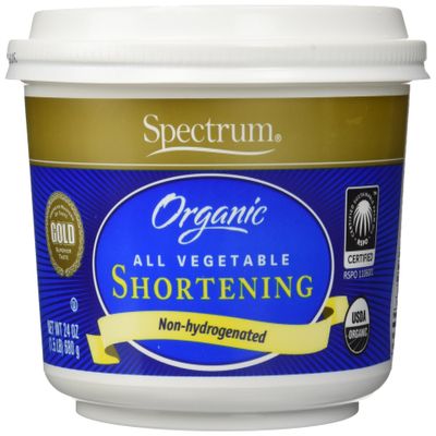 Spectrum Organic All Vegetable Shortening, 24 oz, Pack of 2