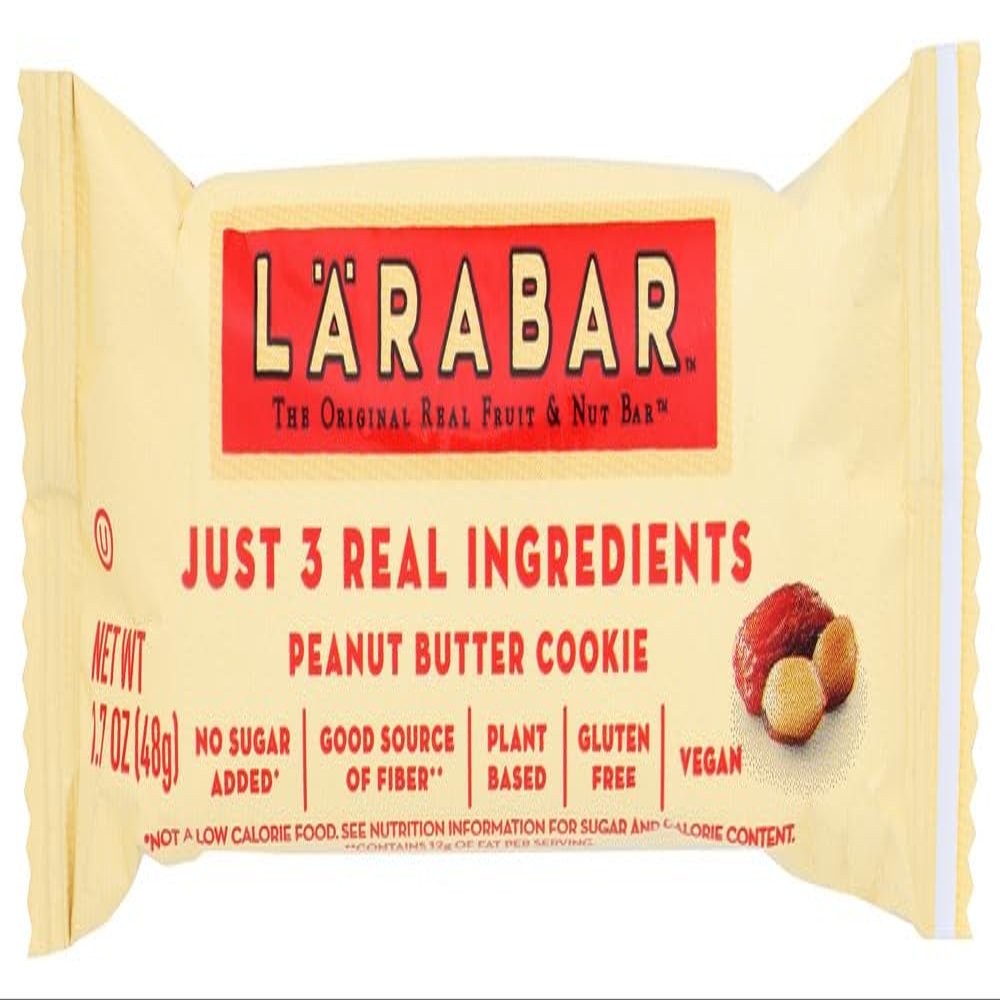 Bulk Saver Pack 96x1.7 OZ : LaraBar - Peanut Butter Cookie - Case of 16