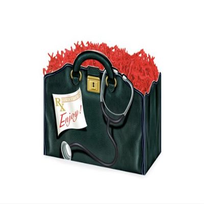 SMALL DOCTOR'S BAG Basket Boxes6-3/4x4x5" (5 unit, 6 pack per unit.)