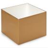 10x10x5-1/2" Solid Matte GOLDGourmet Box Base (1 Unit, 25 Pack per Unit.) view 1