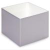 10x10x5-1/2" Solid Matte SILVERGourmet Box Base (1 Unit, 25 Pack per Unit.) view 1
