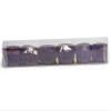 2 pc MEDIUM Clear Truffle Boxesw/Gold Bottom 8-1/16x1-1/4x1-3/16" (2 unit, 25 pack per unit.) view 1