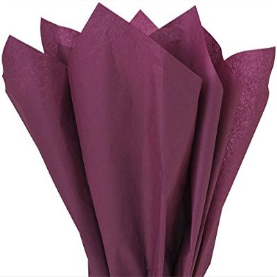 BURGUNDY Tissue Paper 20x30"480 Sheet Ream (2 unit, 1 pack per unit.)