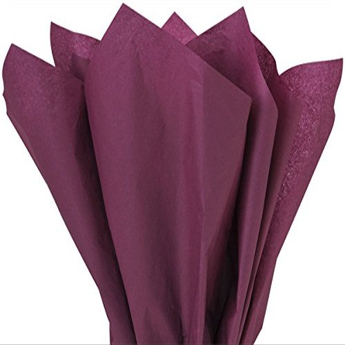 BURGUNDY Tissue Paper 20x30"480 Sheet Ream (2 unit, 1 pack per unit.)