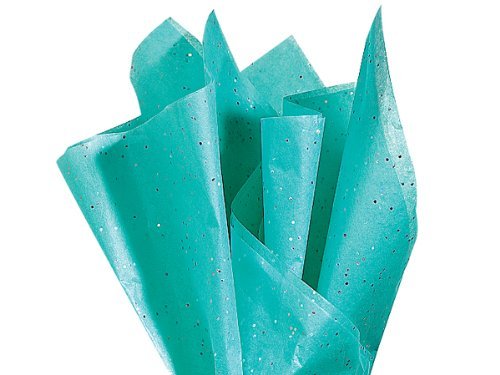 AQUAMARINE Gemstone Tissue Paper200 ~ 20" x 30" Sheets (1 unit, 200 pack per unit.)