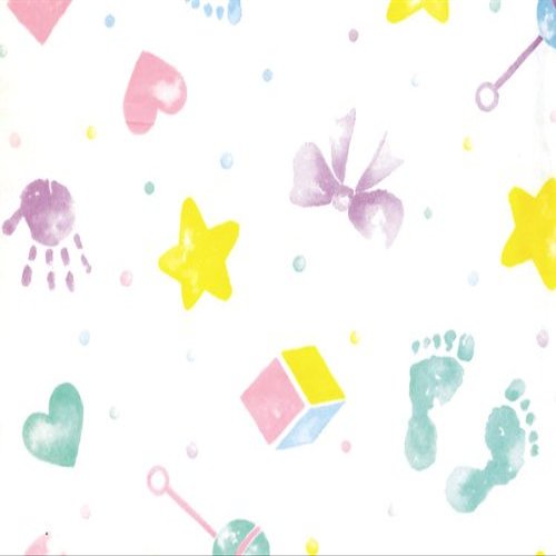 BABY PRINTS Tissue Paper100~20"x30" Half Ream Tissue Prints (1 unit, 100 pack per unit.)