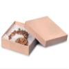 3-1/2x3-1/2x7/8" BROWN KRAFTJewelry Boxes w/Non-Tarnish Cotton (1 unit, 100 pack per unit.) view 1