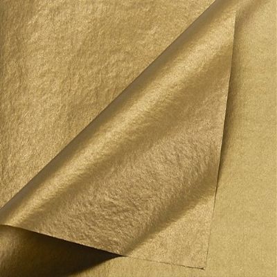 GOLD & GOLD Tissue Paper100~20"x30" Sheets 2-Sided (1 unit, 100 pack per unit.)
