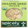 SPICELY Organic White Sesame Seeds, 0.45 OZ view 1