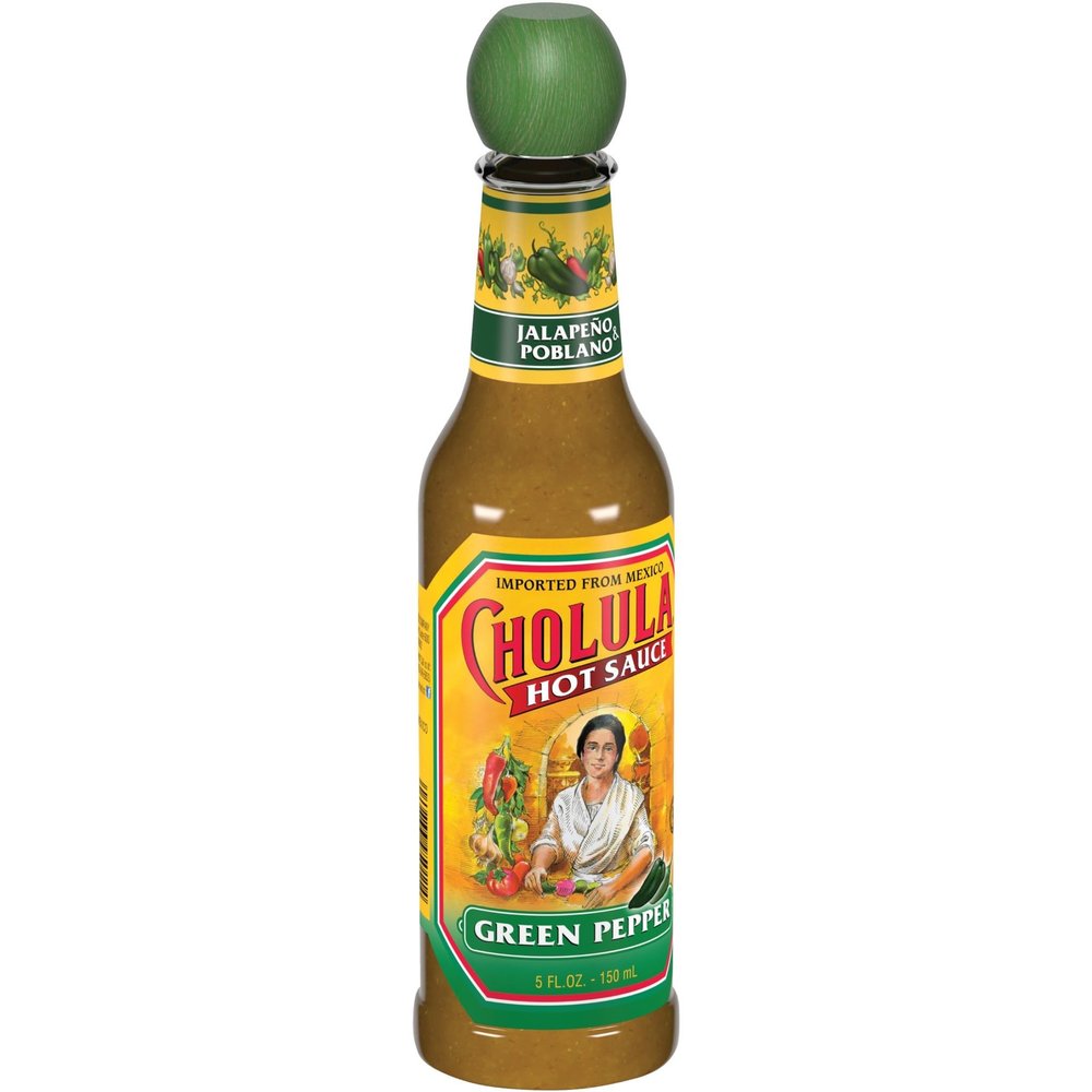 Cholula, Sauce Hot Green Pepper, 5 Fl Oz