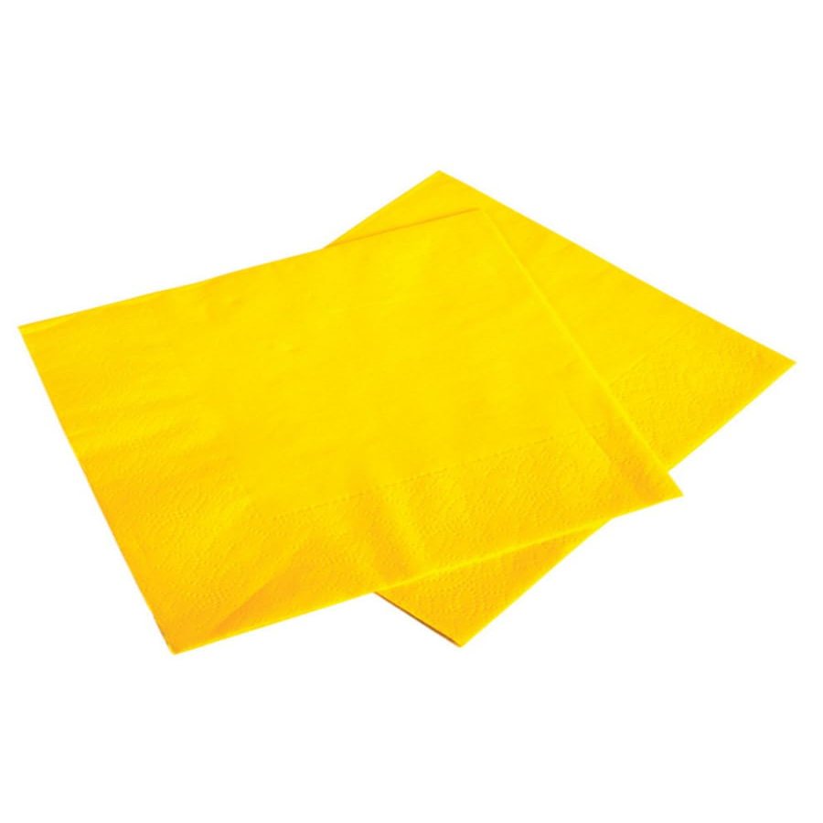 12 7/8" YELLOW LUNCH NAPKIN