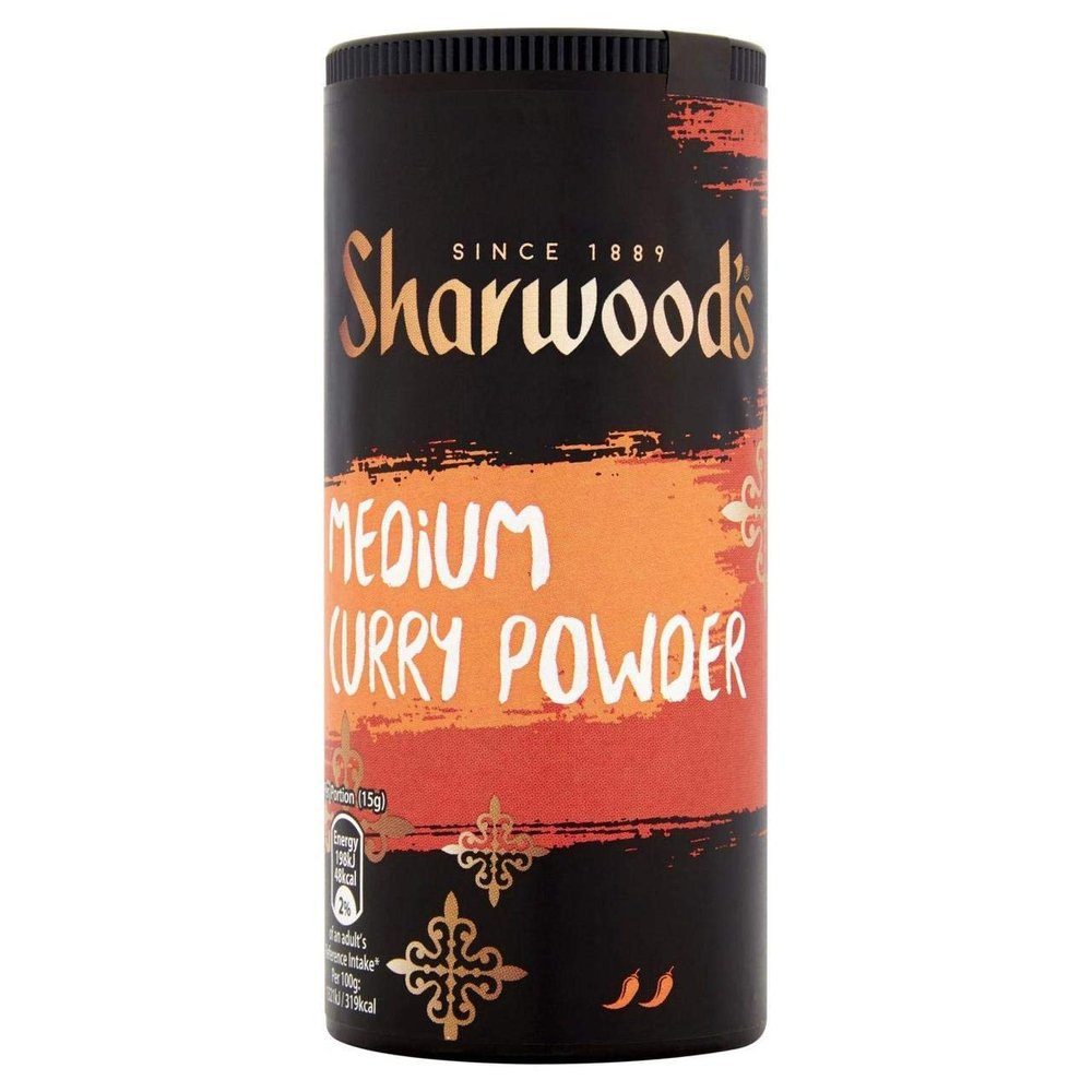 Sharwoods Medium Curry Powder - 3 x 102gm