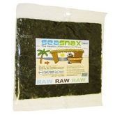 Seasnax Raw Raw Raw Seaweed Snack 1 Ounce 1. (Pack of 16) - Pack Of 16
