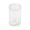 2 Pc. PETITE ROUND CLEAR ContainersCLEAR PET 2" dia. x 2" H (7 unit, 6 pack per unit.) view 1