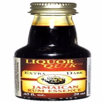 Dark Jamaican Rum Liquor Quik Essence, 20ml