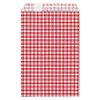 (Shimojima) Heiko R-85 Paper Bags, Patterned Small Bags, With Velour, Gingham Mini, Aka, 4.1 x 5.9 inches (10.5 x 15 cm), 200 Sheets view 1