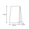 Heiko Paper Bags, Gusset, Fancy Bags, SS, White, 3.5 x 2.0 x 6.9 inches (9 x 5 x 17.5 cm), 100 Sheets view 4