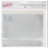 anitas 193 x 142 mm Plastic Card Bag with 25 mm Lip, Pack of 50, Transparent view 1