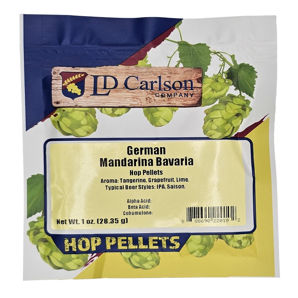 Strange Brew German Mandarina Bavaria, 1 oz. Pellet Hops