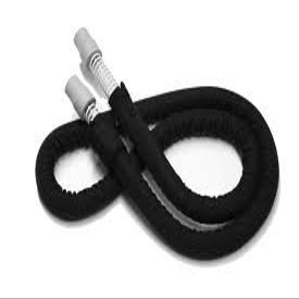 CPAP Tube Cover with Zipper by AG in Black