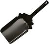 amig - Manual Shovel Dustpan Mod.2 Metallic Steel Finish in Brown, Sturdy and Durable, Perfect for Cleaning Dust, Trash, Ash or Leaves, Measurements: 185 x 125 mm view 1