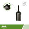 amig - Manual Shovel Dustpan Mod.2 Metallic Steel Finish in Brown, Sturdy and Durable, Perfect for Cleaning Dust, Trash, Ash or Leaves, Measurements: 185 x 125 mm view 2