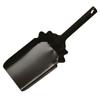 amig - Manual Shovel Dustpan Mod.2 Metallic Steel Finish in Brown, Sturdy and Durable, Perfect for Cleaning Dust, Trash, Ash or Leaves, Measurements: 185 x 125 mm view 4