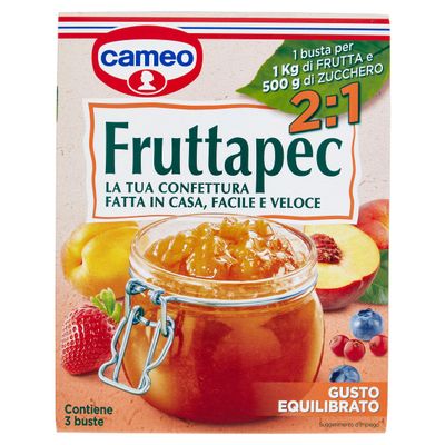 Cameo Fruttapec 2:1 for Making Jam 3x25gr (75gr)