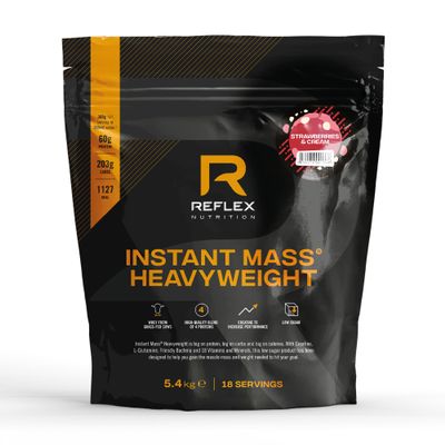 Reflex Nutrition 5.4kg Strawberries & Cream Instant Mass Heavyweight