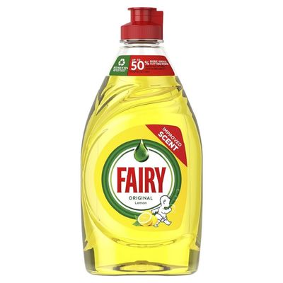 Fairy Washing Up Liquid Lemon 320ml (Pack of 1)