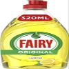 Fairy Washing Up Liquid Lemon 320ml (Pack of 1) view 3