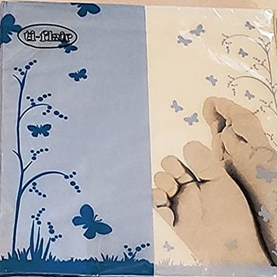 Ti-Flair Pleds de Bebe 20 count luncheon napkins