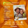 biophix Vitamin D3 5000 IU Softgels 30 Count (125mcg) - Vitamin D-3 High-Potency in Extra Virgin Olive Oil Non-GMO Soy Free for Men and Women - VIT 3D Supplement Supports Strong Bones & Immune Health view 3