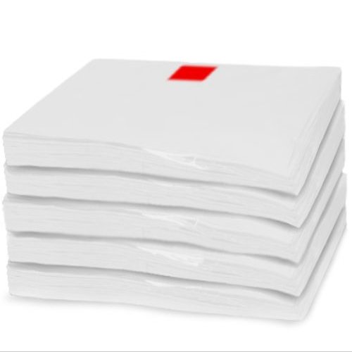 100% RECYCLED WHITE Tissue 18x24"CARTON ~ 5 Packs at 960 Sheets/Pk (1 unit, 1 pack per unit.)