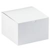 Aviditi Gift Boxes, 6" x 6" x 4", White (Pack of 100) Easy Assemble Boxes, Good for Holidays, Birthdays, and Special Occasions view 1