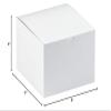Aviditi Gift Boxes, 6" x 6" x 4", White (Pack of 100) Easy Assemble Boxes, Good for Holidays, Birthdays, and Special Occasions view 2