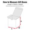 Aviditi Gift Boxes, 2" x 2" x 2", White (Pack of 200) Easy Assemble Boxes, Good for Holidays, Birthdays, and Special Occasions view 2