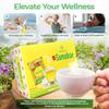 SAMAHAN Ayurvedic Herbal Tea Packets - Sri Lankan Ceylon Blend with 14 Natural Herbs Including Ginger, Black Pepper & More, Herbal Tea Bags for Wellness, Relaxation & Daily Comfort - 60 Count view 3
