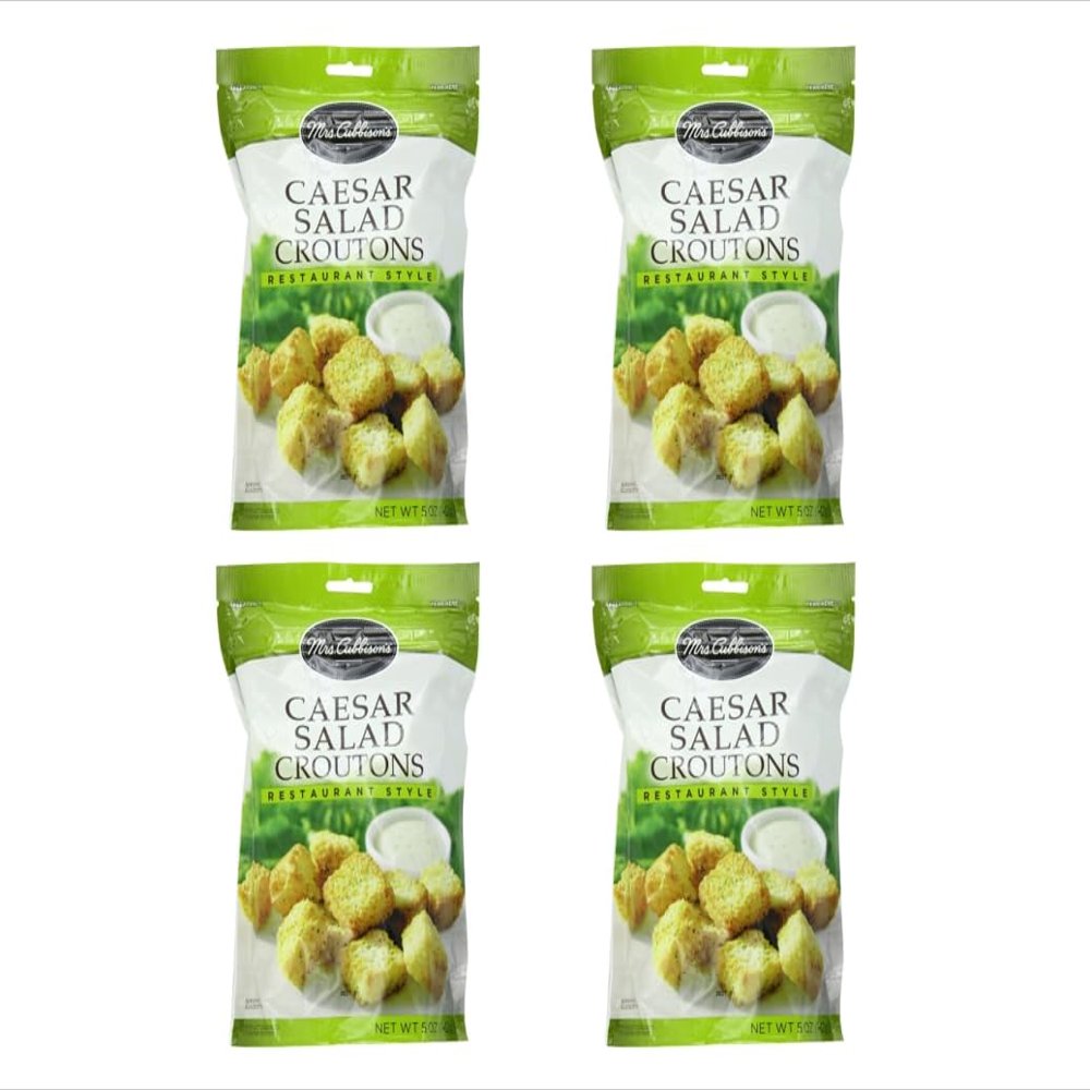 Mrs. Cubbison's Croutons 5 Oz (Pack of 4) (Caesar Salad Restaurant Style)