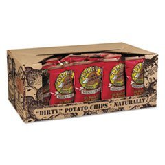 Dirty Chips Potato Chips - Mesquite Bbq - 2 Oz - Case Of 25