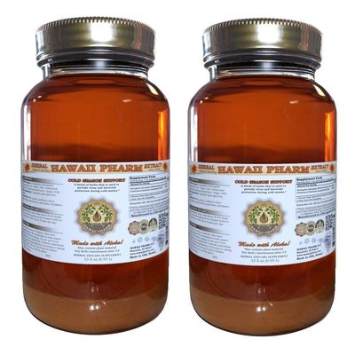 Hawaii Pharm Cold Season Aid Liquid Extract, Cold Season Supplement 2x32 oz
