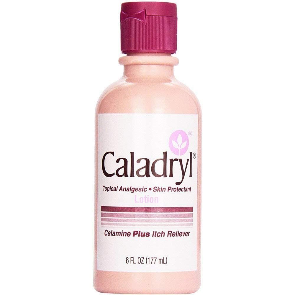 Calamine Lotion by Caladryl, Skin Protectant plus Itch Relief, 6 Fl Oz