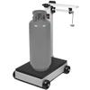 Detecto 854F50K Portable Mechanical Floor Scales, 19" x 28", 500 Kg Capacity view 3